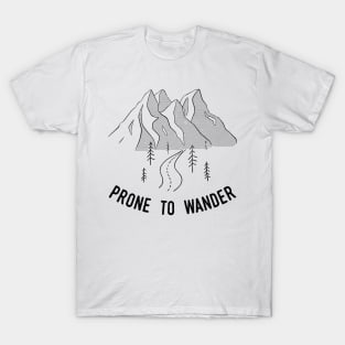 Prone to Wander T-Shirt